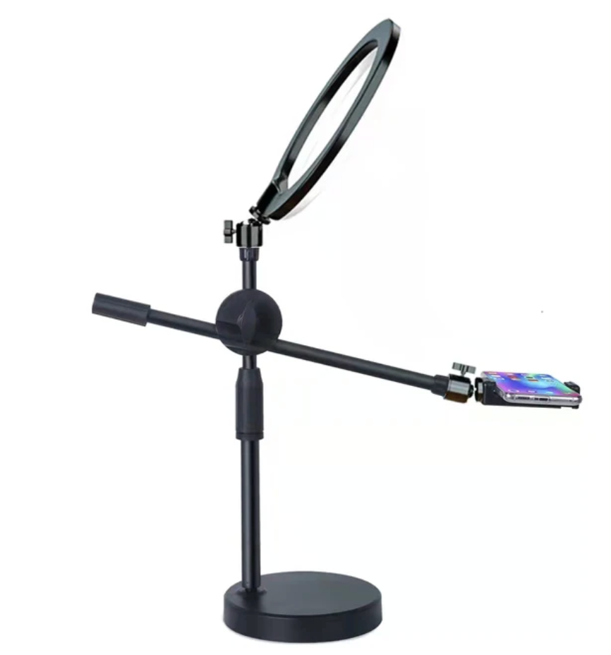 Tripod Mount with Ring Light